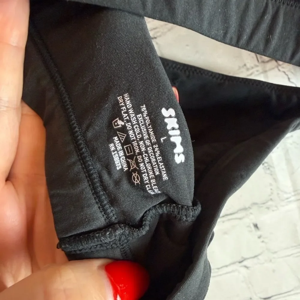 SKIMS Fits Everybody Crossover Bralette Large - Picture 6 of 7